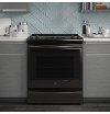 JS760BLTS GE Slide-In Electric Convection Range - Black Stainless Steel-6