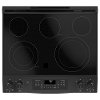 JS760DLBB GE Electric Range - 5.3 cu. ft. Black-1