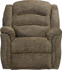 Brindle Brown Manual Rocker Recliner - Max