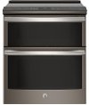 PS960ELES GE Profile Double Oven Electric Smart Range - 6.6 cu. ft. Slate