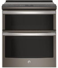 PS960ELES GE Profile Double Oven Electric Smart Range - 6.6 cu. ft. Slate