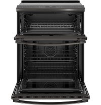 PS960BLTS GE Profile Electric Double Oven Convection Smart Range - 30 Inch Black Stainless Steel, Slide-In-2