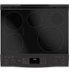 PS960BLTS GE Profile Series 30 Inch Black Stainless Seel Slide-In Electric Double Oven Convection Range-3