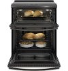 PS960BLTS GE Profile Series 30 Inch Black Stainless Seel Slide-In Electric Double Oven Convection Range-5