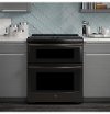 PS960BLTS GE Profile Series 30 Inch Black Stainless Seel Slide-In Electric Double Oven Convection Range-6