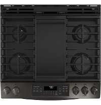 JGS760BELTS GE Gas Range - 5.6 cu. ft. Black Stainless Steel-2