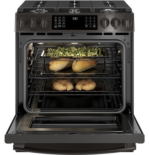PGS930BELTS GE Profile Gas Range - 5.6 cu. ft. Black Stainless Steel-2