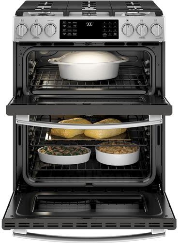PGS960SELSS GE Profile Double Oven Gas Range - 6.7 cu. ft. Stainless Steel-5