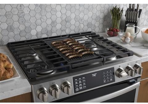 PGS960SELSS GE Profile Double Oven Gas Range - 6.7 cu. ft. Stainless Steel-8