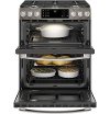PGS960EELES GE Profile Double Oven Gas Range - Black Stainless Steel-5