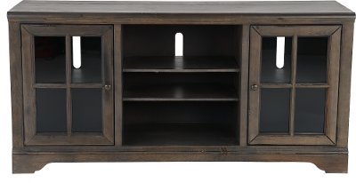 66 Inch Storm Gray TV Stand - Dilworth