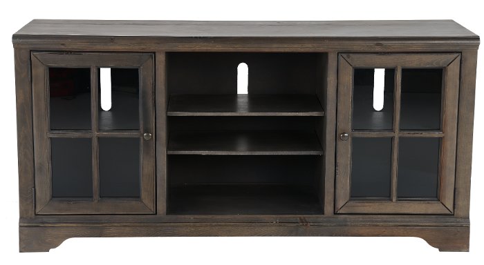 Dilworth 66 Inch Storm Gray TV Stand