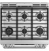C2S986SELSS GE Café Series 30 Inch Stainless Steel 5.6 cu. ft. Slide-In Front Control Dual-Fuel Range with Warming Drawer-2