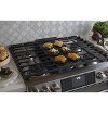 C2S986SELSS GE Café Series 30 Inch Stainless Steel 5.6 cu. ft. Slide-In Front Control Dual-Fuel Range with Warming Drawer-8
