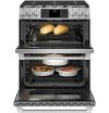 CGS995SELSS GE Café Series 6.7 cu. ft. Slide-In Gas Double Oven with Convection Range - Stainless Steel-5