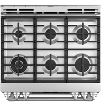CGS995SELSS GE Cafe Double Oven Gas Range - 6.7 cu. ft. Stainless Steel-2