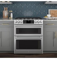 CGS995SELSS GE Cafe Double Oven Gas Range - 6.7 cu. ft. Stainless Steel-6