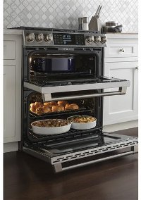CGS995SELSS GE Cafe Double Oven Gas Range - 6.7 cu. ft. Stainless Steel-7