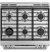 C2S995SELSS GE Café Series 6.7 cu. ft. Slide-In Front Control Dual-Fuel Double Oven with Convection Range - Stainless Steel-2
