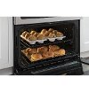 C2S995SELSS GE Café Series 6.7 cu. ft. Slide-In Front Control Dual-Fuel Double Oven with Convection Range - Stainless Steel-7