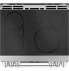 CHS995SELSS GE Cafe Series Induction and Convection Double Oven Range - Stainless Steel-2