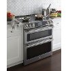 CHS995SELSS GE Cafe Series Induction and Convection Double Oven Range - Stainless Steel-6