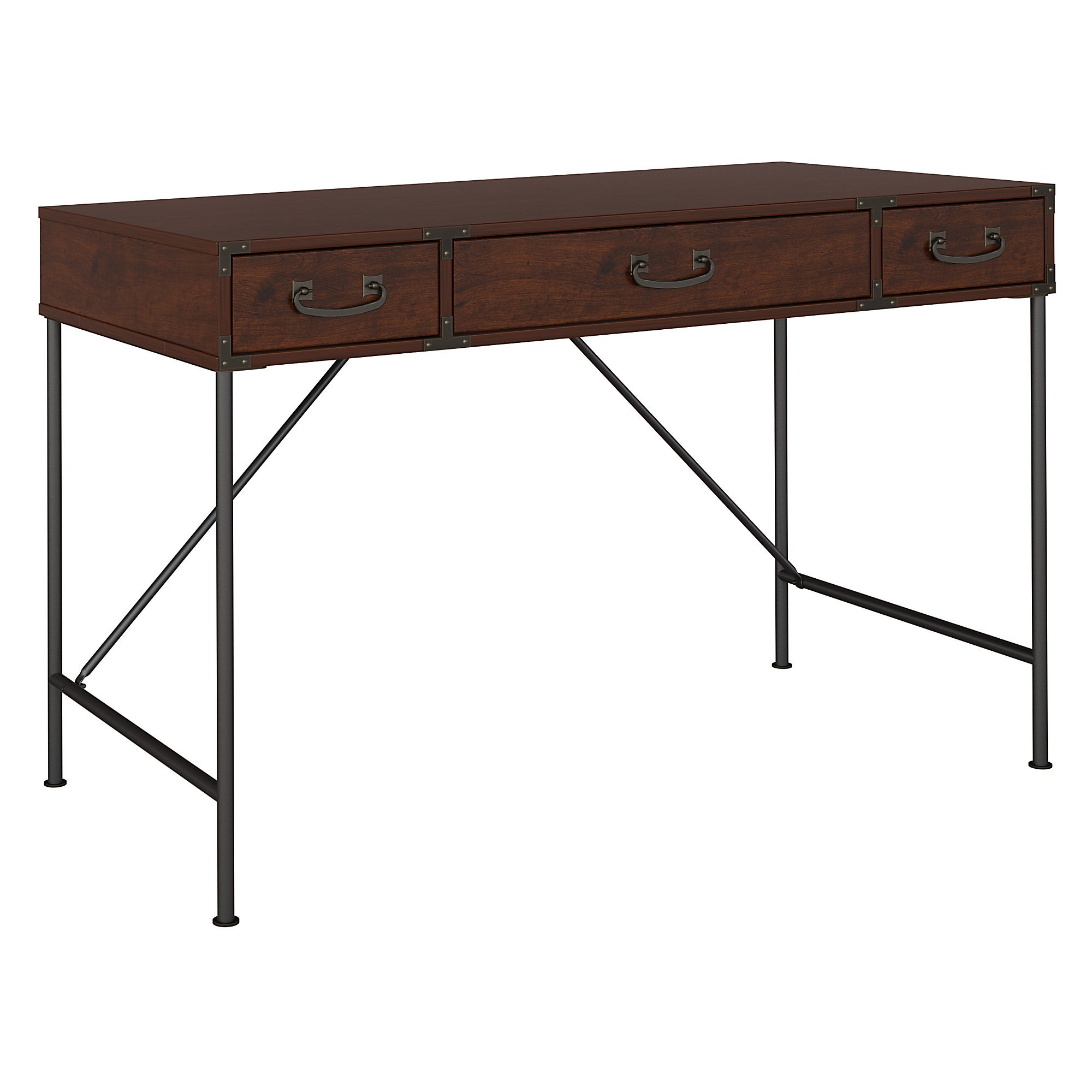 Cherry Writing Desk (48 Inch) - Ironworks-2