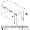 Cherry Writing Desk (48 Inch) - Ironworks-8