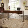 KI50201-03 Ironworks Cherry Writing Desk (48 Inch) - Bush Furniture