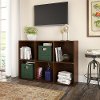 Cherry 6-Cube Bookcase - Ironworks-3