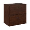 Cherry 2-Drawer Lateral File Cabinet - Ironworks-2