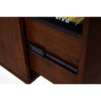 Cherry 2 Drawer Lateral File Cabinet - Ironworks-5