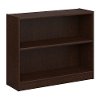 Mocha Cherry 2-Shelf Bookcase - Universal-2