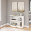 White 2-Shelf Bookcase - Universal