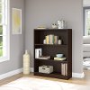 Mocha Cherry 3-Shelf Bookcase - Universal-1