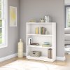 White 3-Shelf Bookcase - Universal