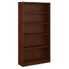 Cherry Brown 5-Shelf Bookcase - Universal-2