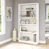 WL12417 White 5-Shelf Bookcase - Universal