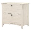 Antique White 2 Drawer Lateral File Cabinet - Salinas-5