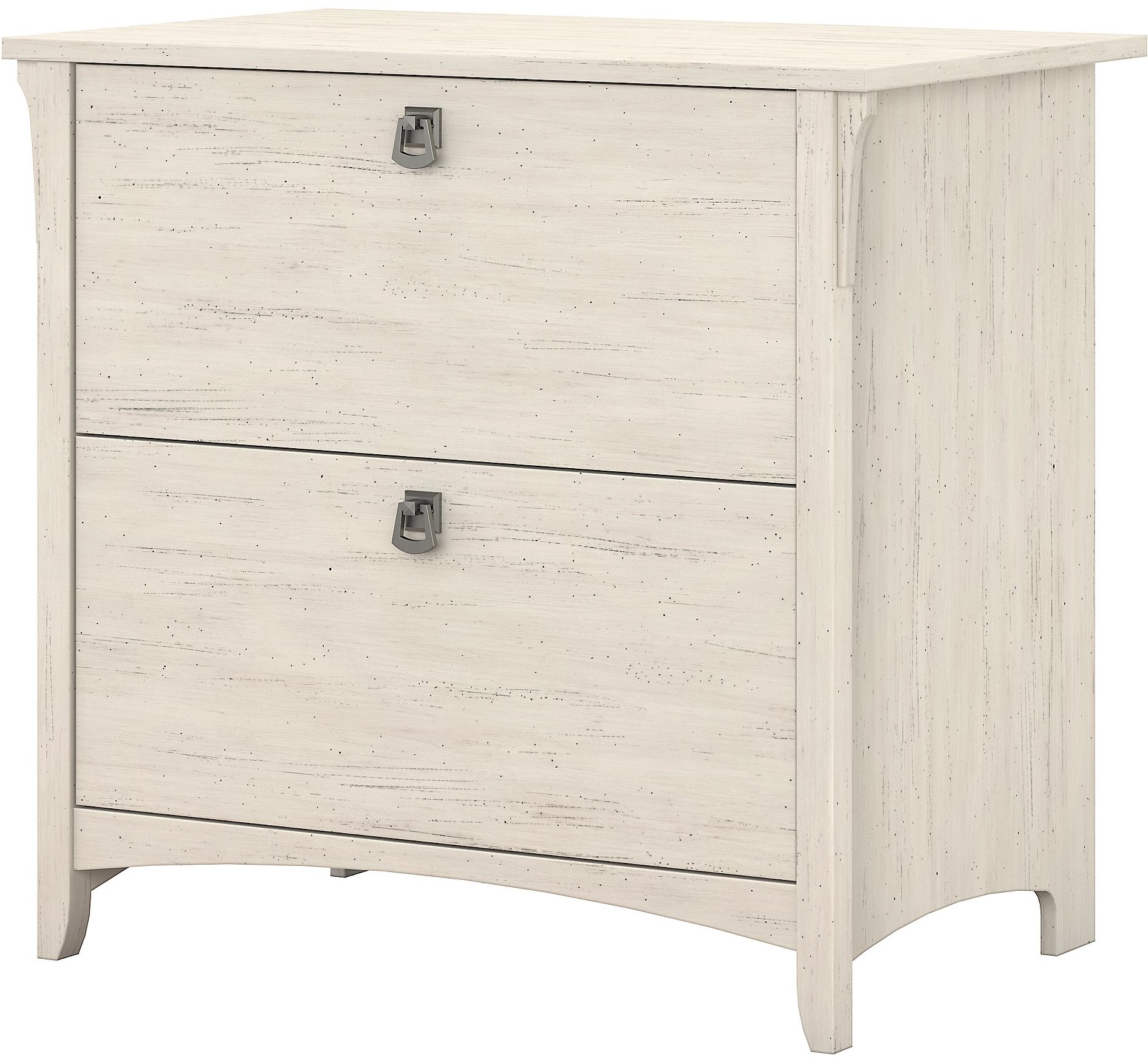 Salinas Antique White 2 Drawer Lateral File Cabinet-5