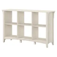SAB148AW-03 Salinas Antique White 6-Cube Organizer
