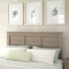 Ash Gray Full or Queen Headboard - Somerset
