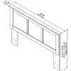 Ash Gray Full or Queen Headboard - Somerset-5
