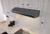 Zephyr 30 Inch Range Hood with LED lighting - Black Stainless Steel