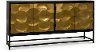 Black and Gold Dining Sideboard - Capiz