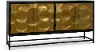 Capiz Black and Gold Dining Room Sideboard