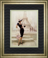 Love, From Paris Framed Wall Art