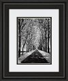 Follow Me Black and White Framed Wall Art