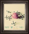 Clearance Enjoy the Little Things Ball and Jacks Framed Wall Art