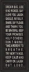 Dream Big Vertical Framed Wall Art